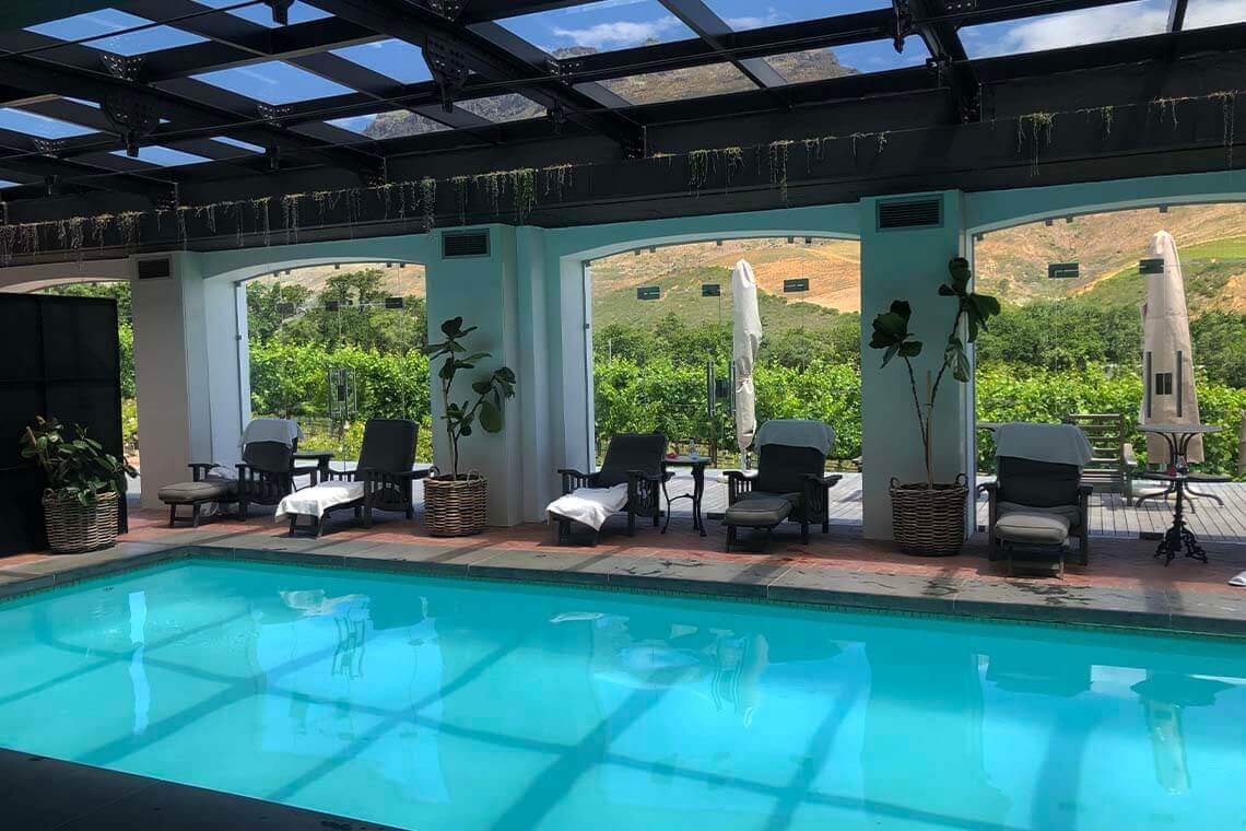Lanzerac's spa frequently features on the 'best spa' lists in South Africa