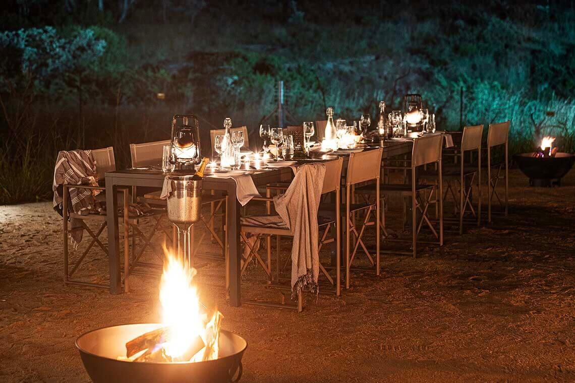 Nothing beats dinner under stars. What are you waiting for, your next travel destination awaits!